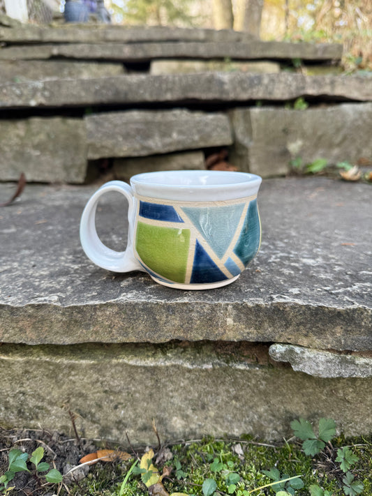 Espresso Cup Stained Glass