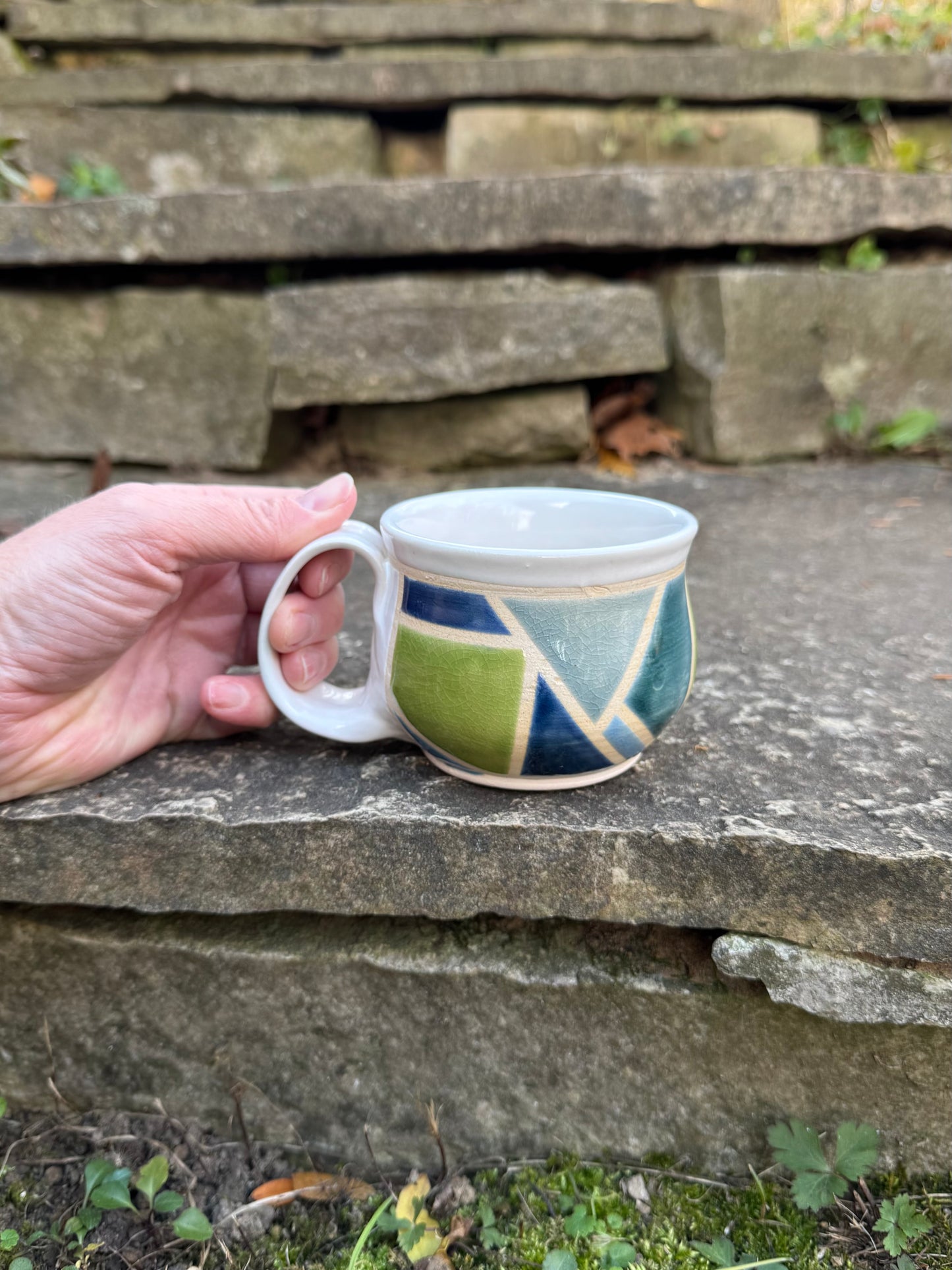 Espresso Cup Stained Glass