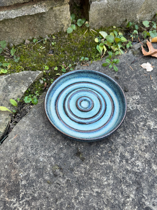 Soap dish – dark blue