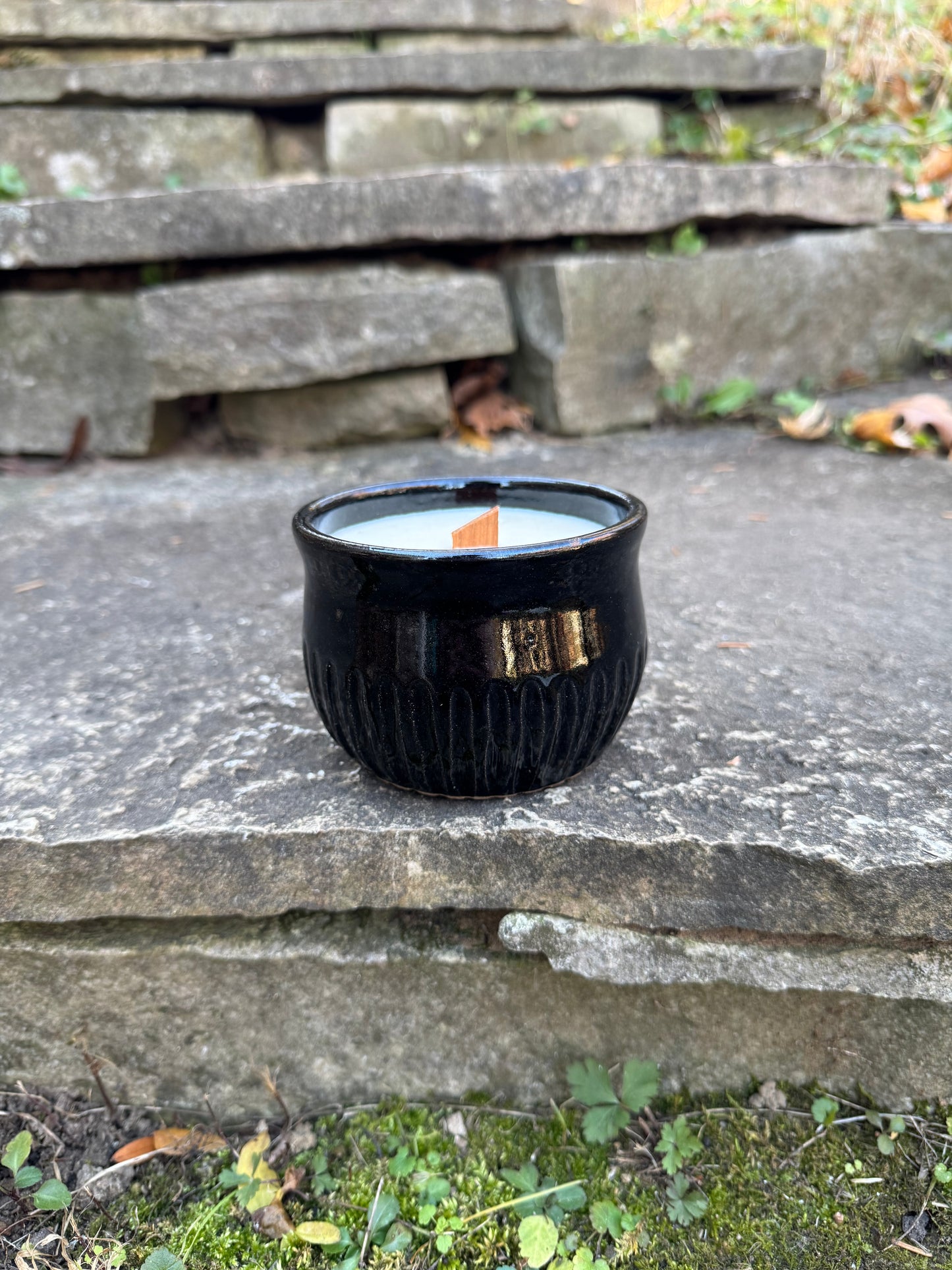 Candle (black) -Nordic Pine