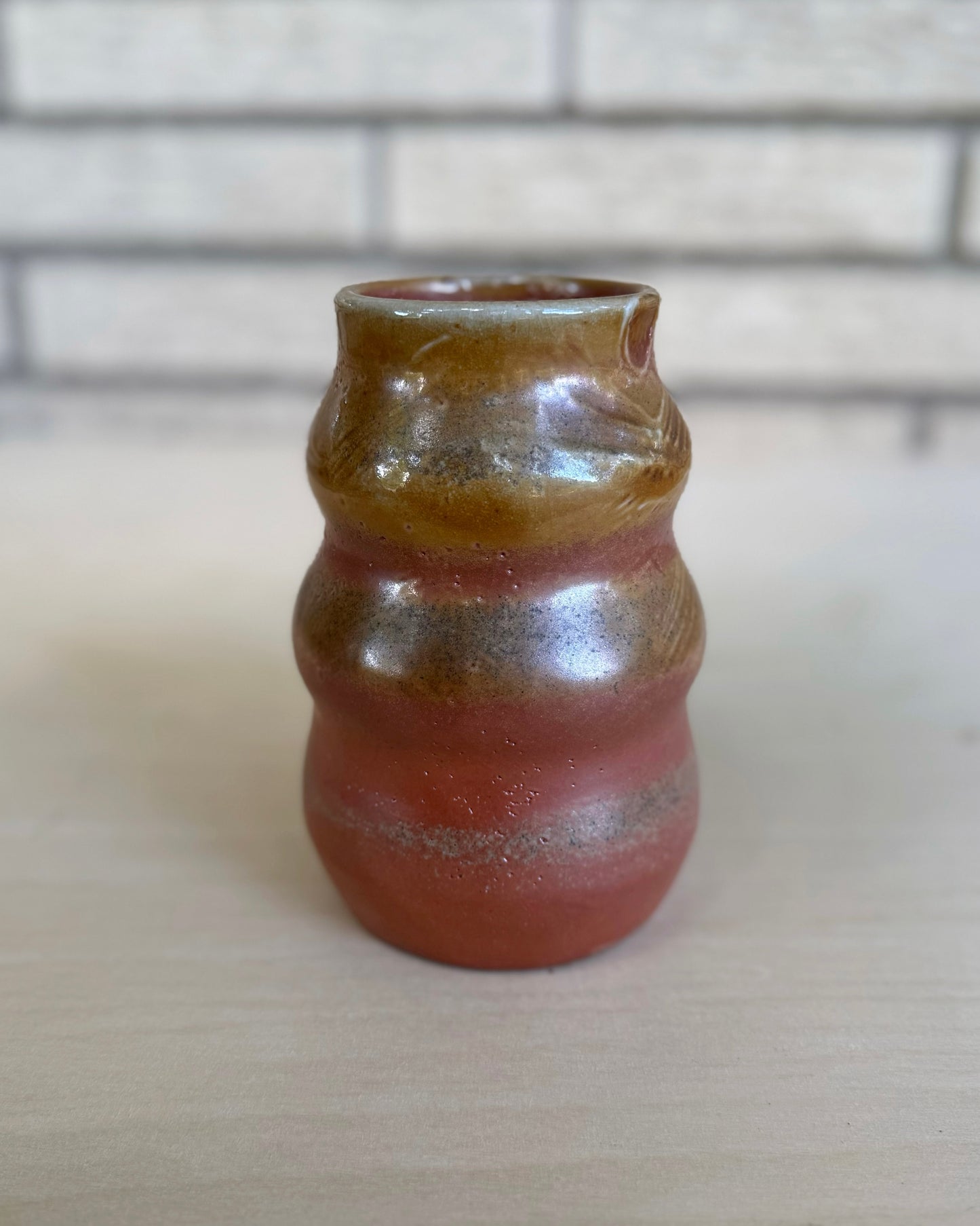 Copper Bubble Vase