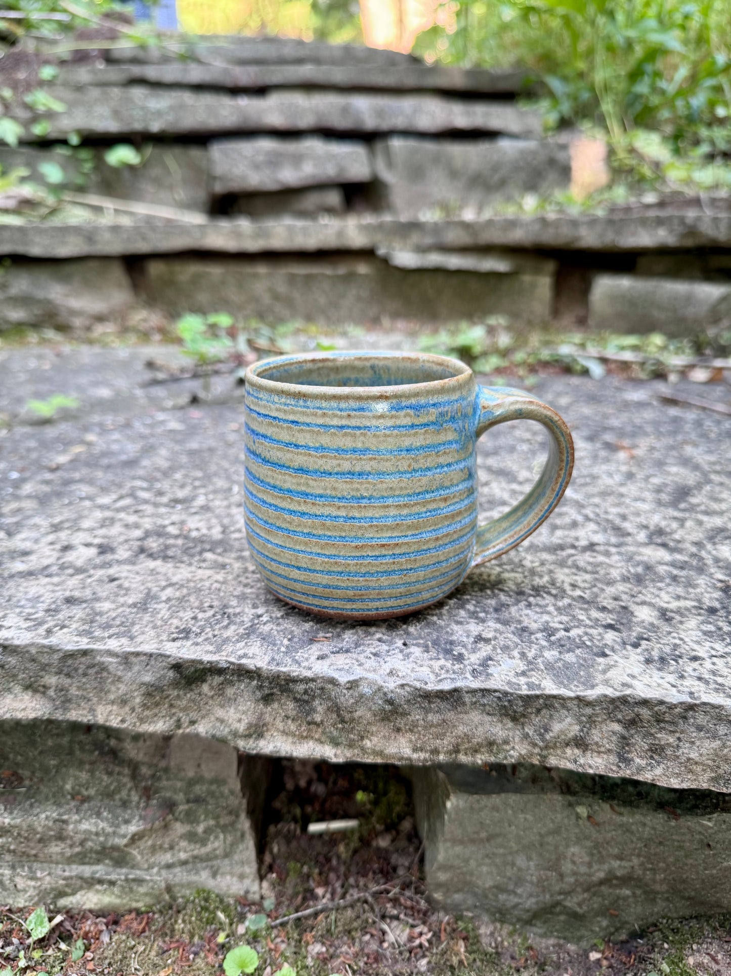 Stripy Espresso Mug
