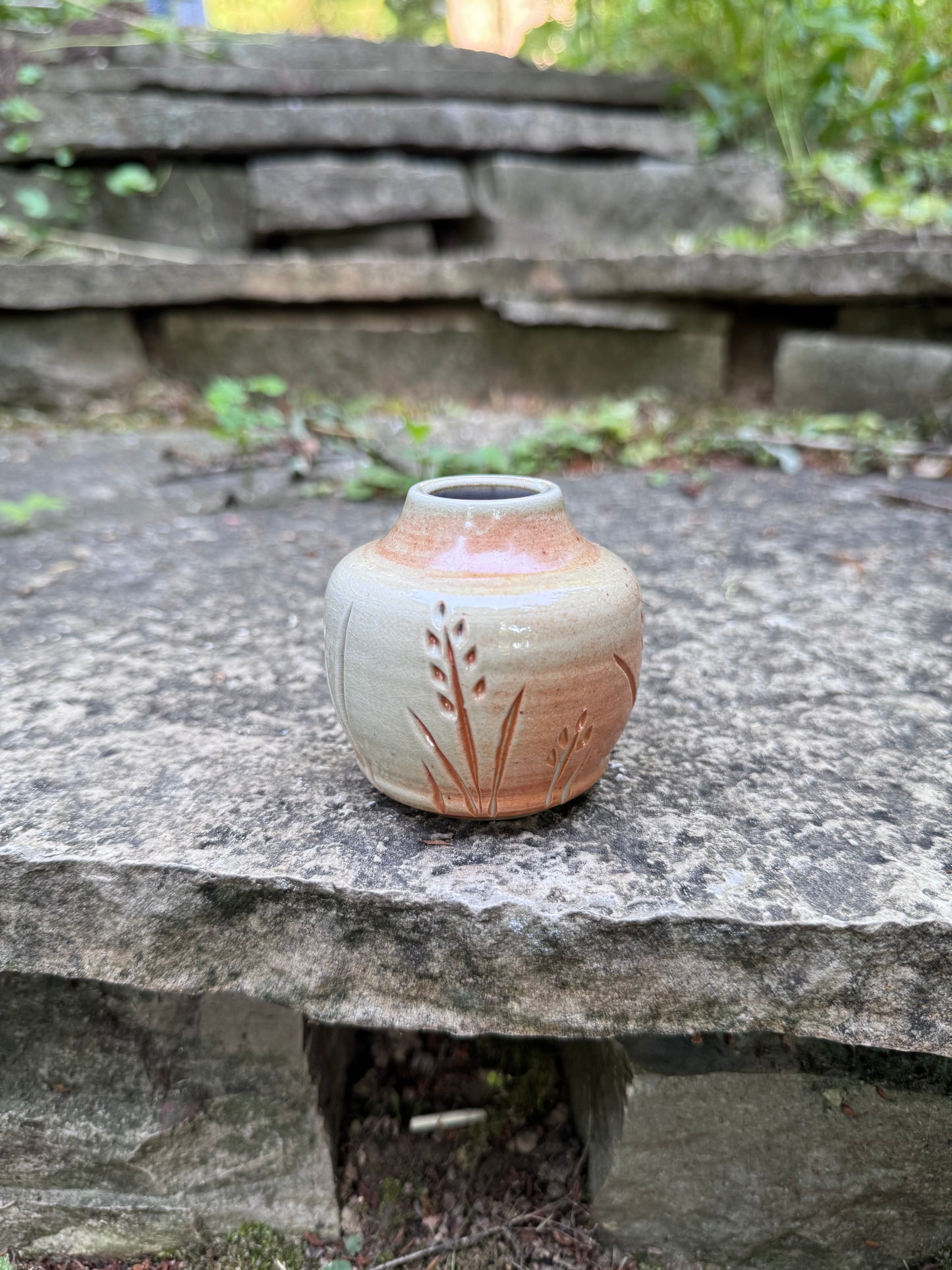 Wheat Bud Vase