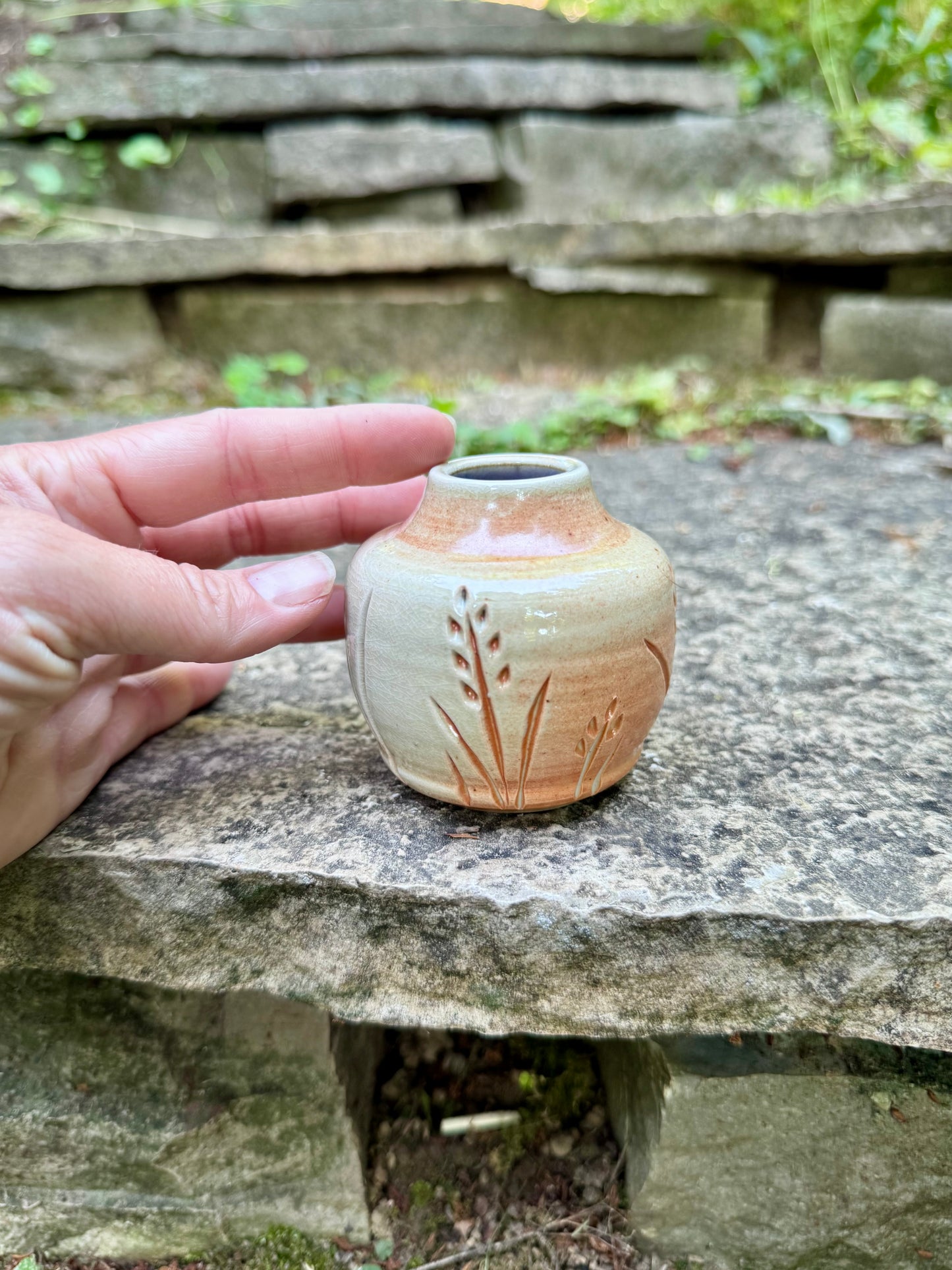 Wheat Bud Vase
