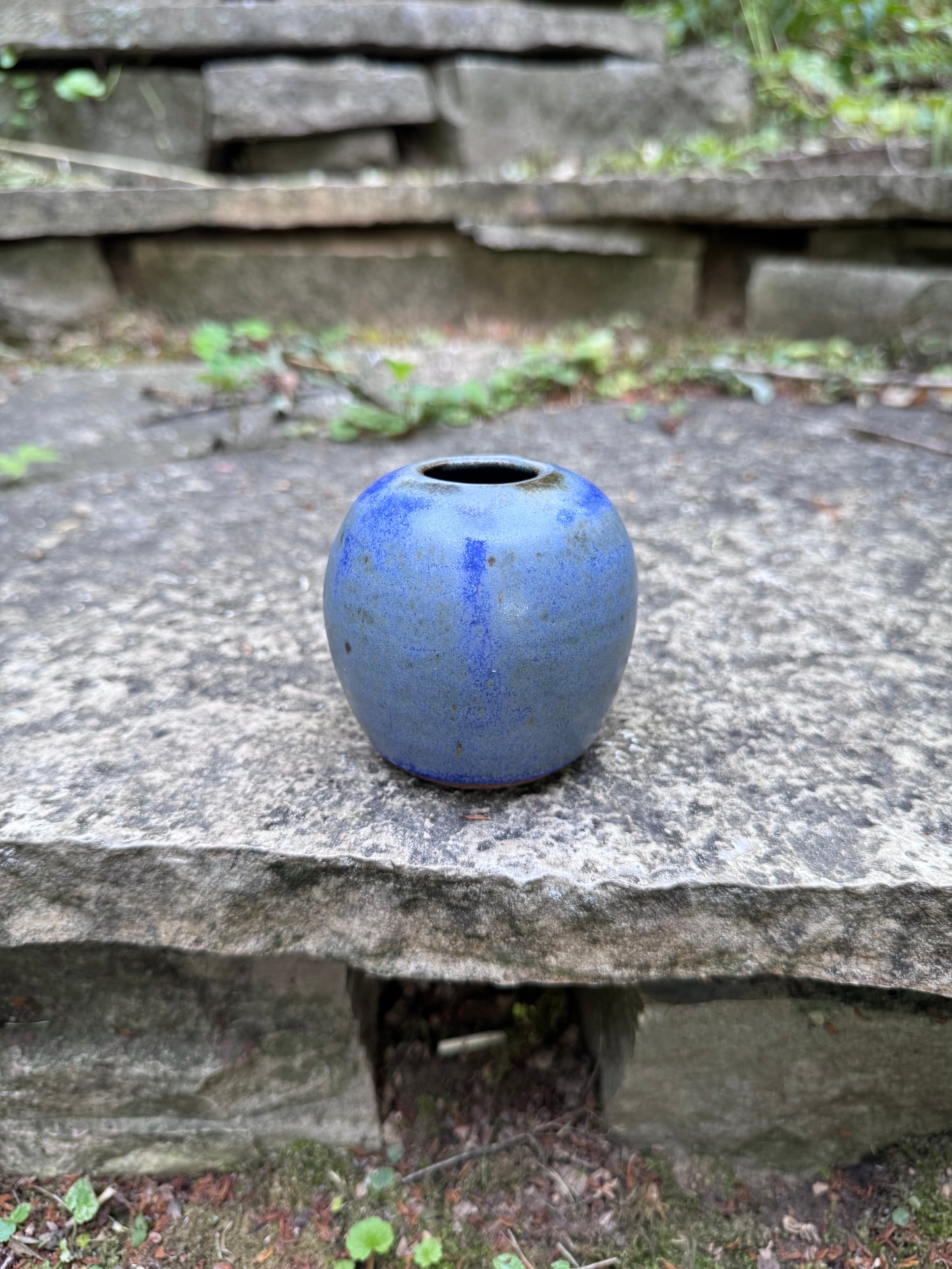 Purple Blue Bud Vase