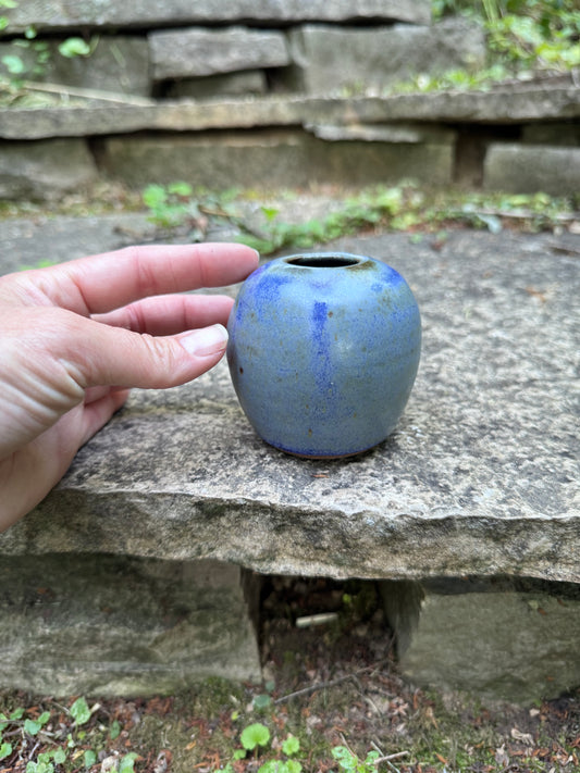 Purple Blue Bud Vase