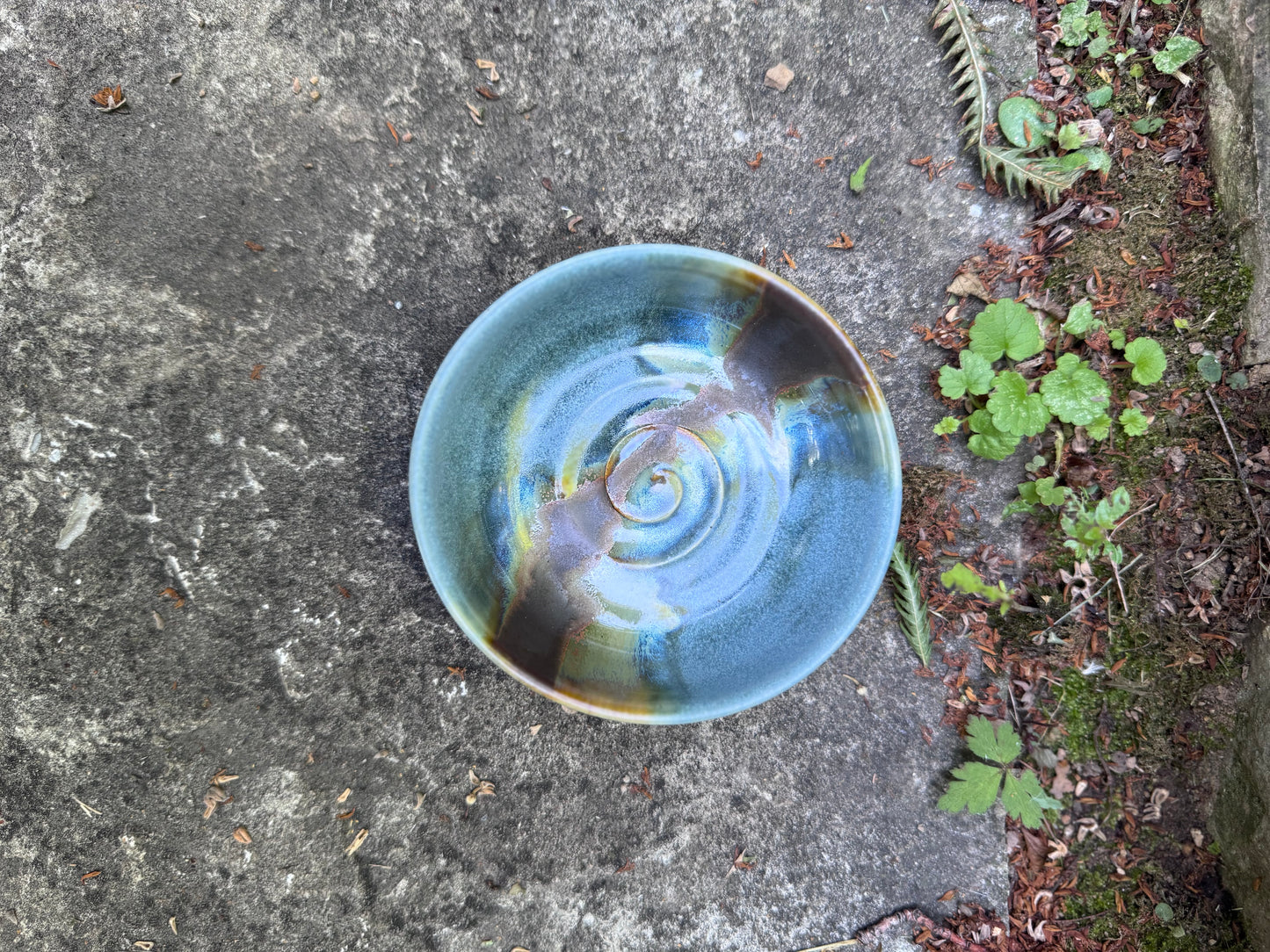 Blue Agate Trinket Dish