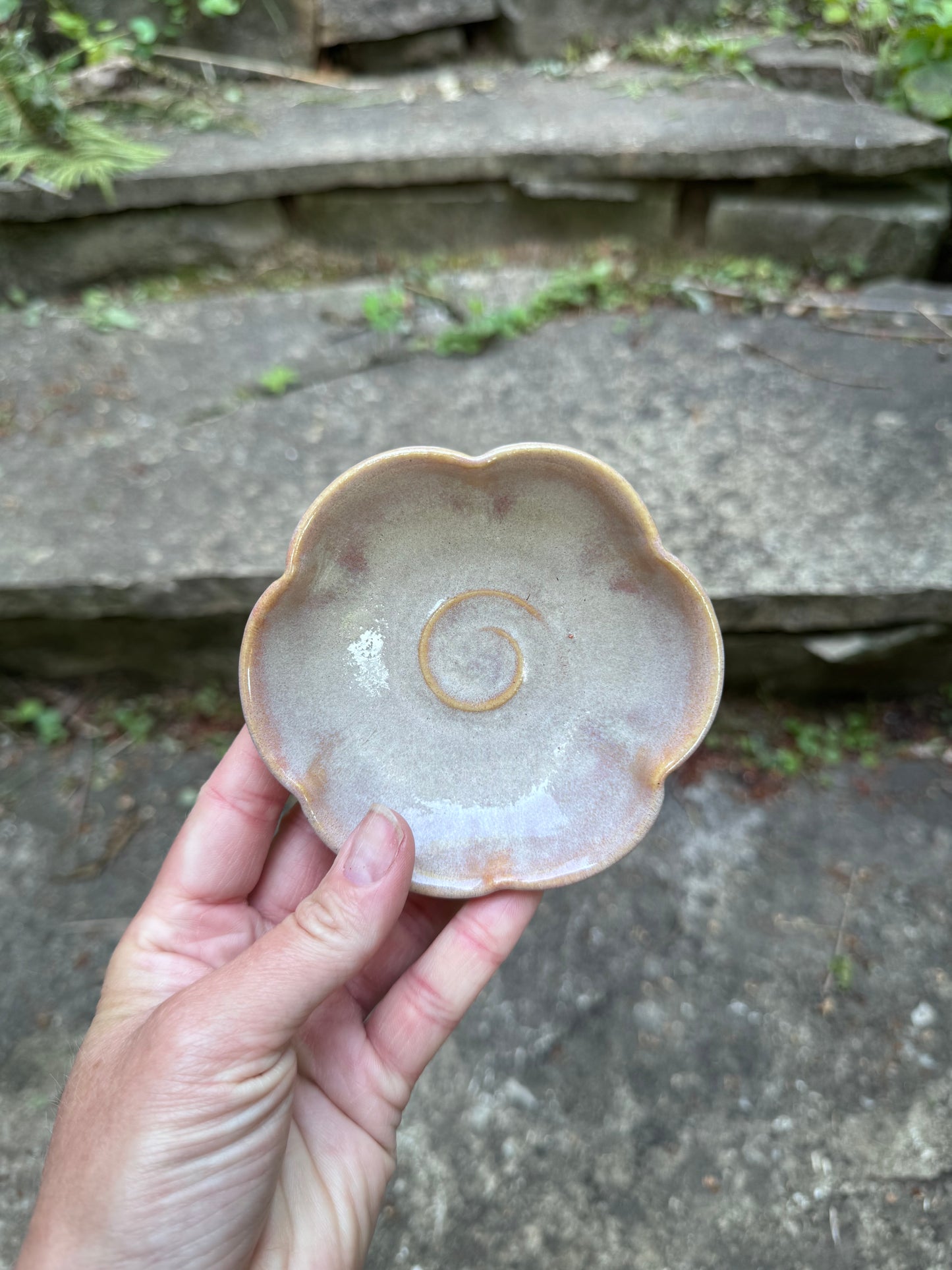 Pale Pink Trinket Dish