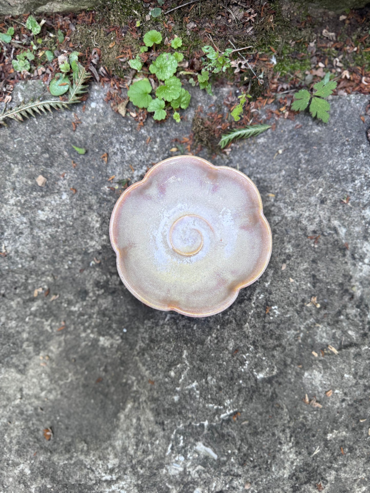 Pale Pink Trinket Dish