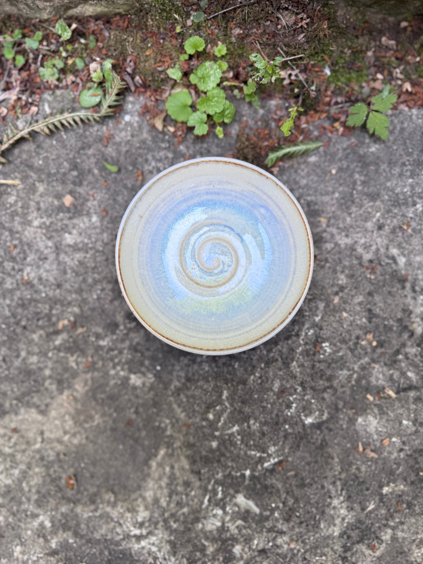 Light Blue Trinket Dish