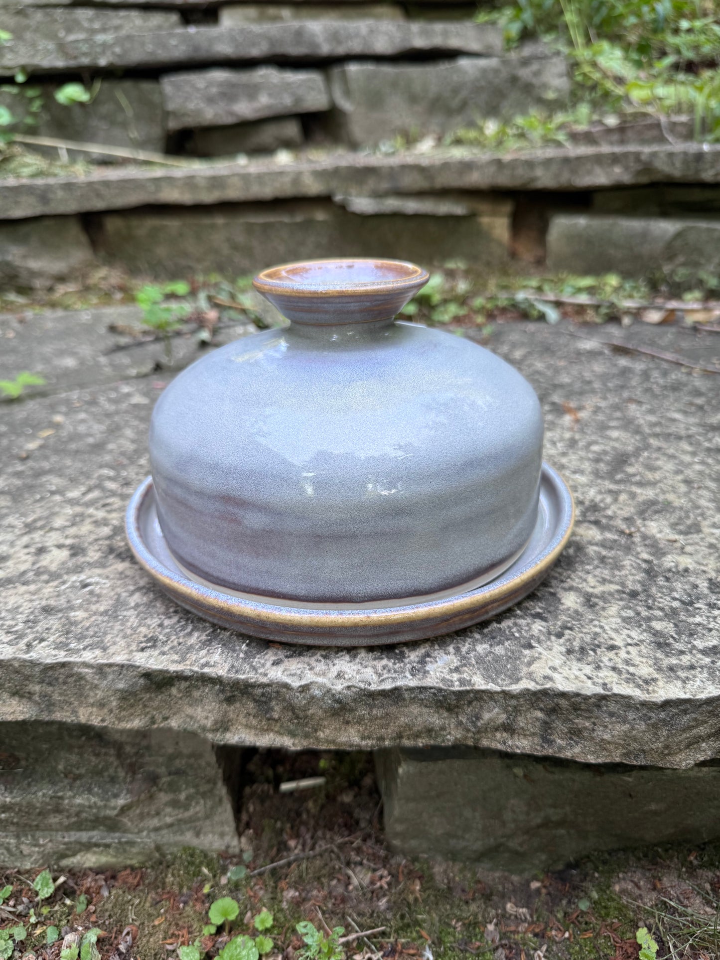 Grey Butter Dish