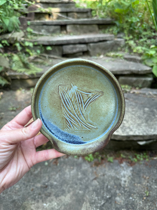 Blue MN Spoon Rest