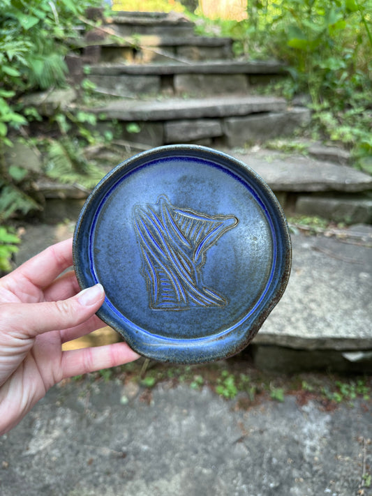 Dark Blue MN Spoon Rest