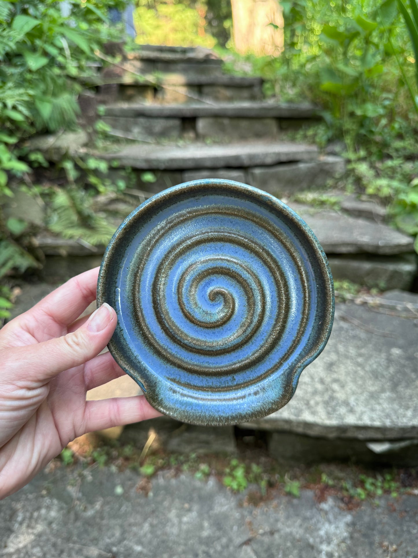 Dark Blue Spoon Rest