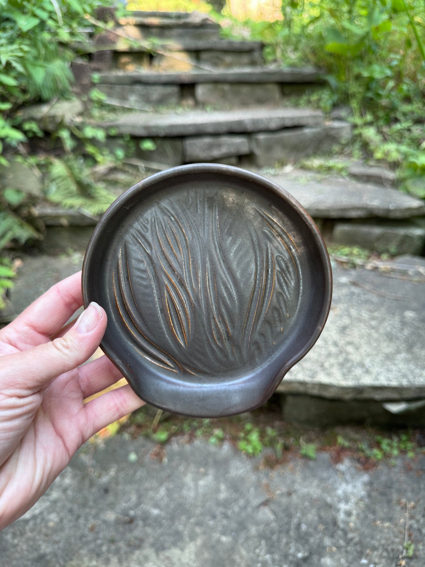 Black Matte Spoon Rest
